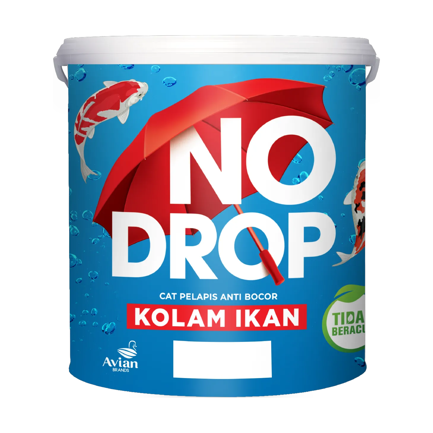 No Drop Kolam Ikan